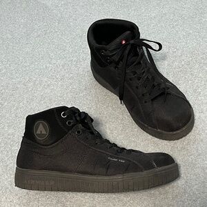 Airwalk Deuce Mid Comp Toe Shoes Mens 10.5 Black Work Chore